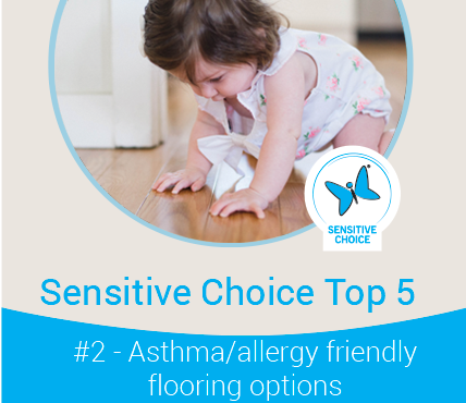 Asthma and allergy friendly flooring options